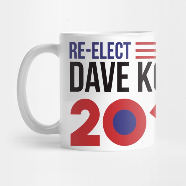 Re-Elect Dave Kovic 2016 (Flag) by PsychicCat